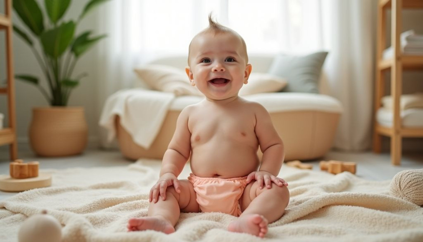 Comment les couches réutilisables favorisent le bien-être de bébé ?